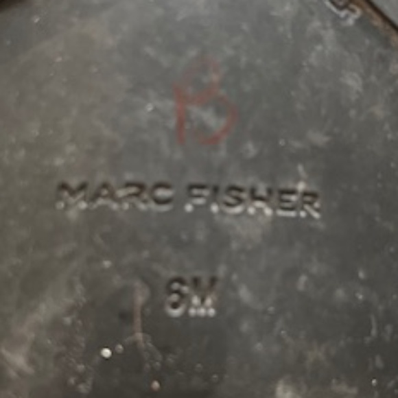 Marc Jacobs Black Suede Over The Knee 3/4" Heel Boots Sz 6M EUC - Picture 6 of 10